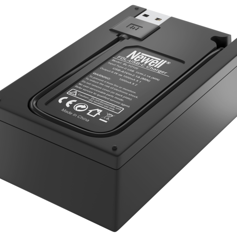 Newell FDL-USB-C Zweikanal-Ladegerät für NP-FZ100 Akkus - Newell Pro DE