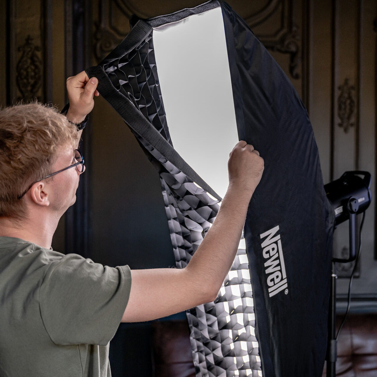 35 x 140 cm Softbox von Newell für kreative Beleuchtungseffekte