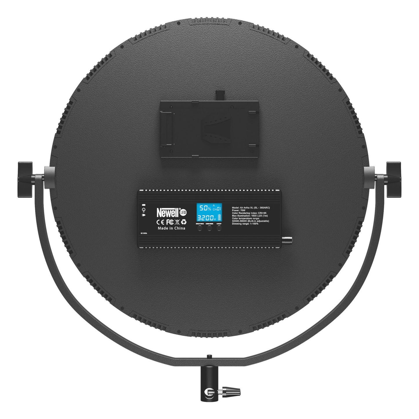 Newell Air Artha XL und Talos – LED-Lichtset mit Stativ