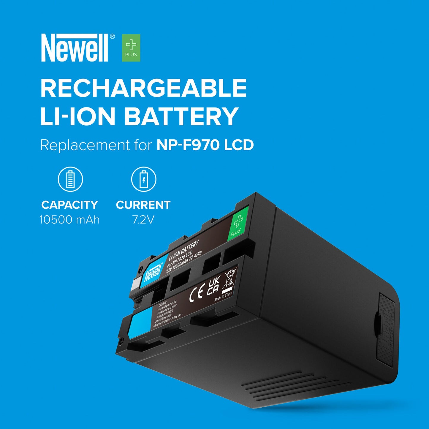 Newell Akku Plus NP-F970 LCD - Newell Pro DE