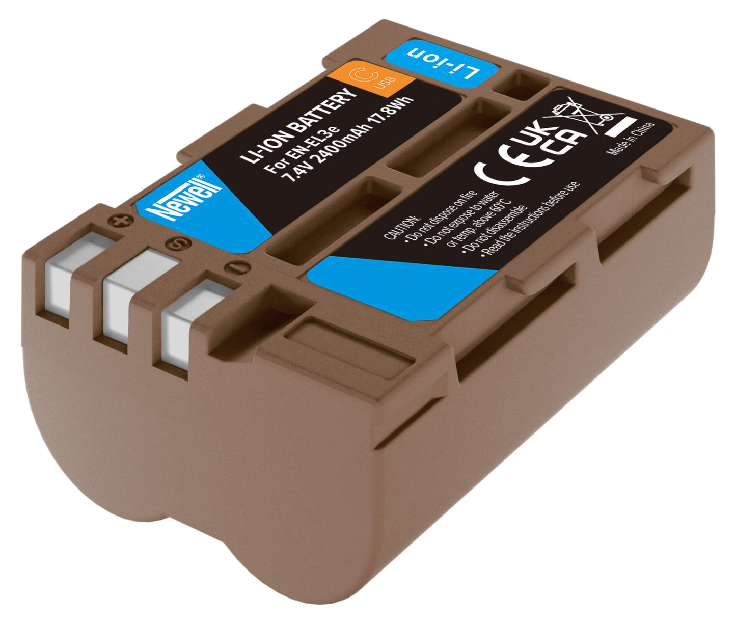 Newell Akku EN-EL3e USB-C für Nikon - Newell Pro DE