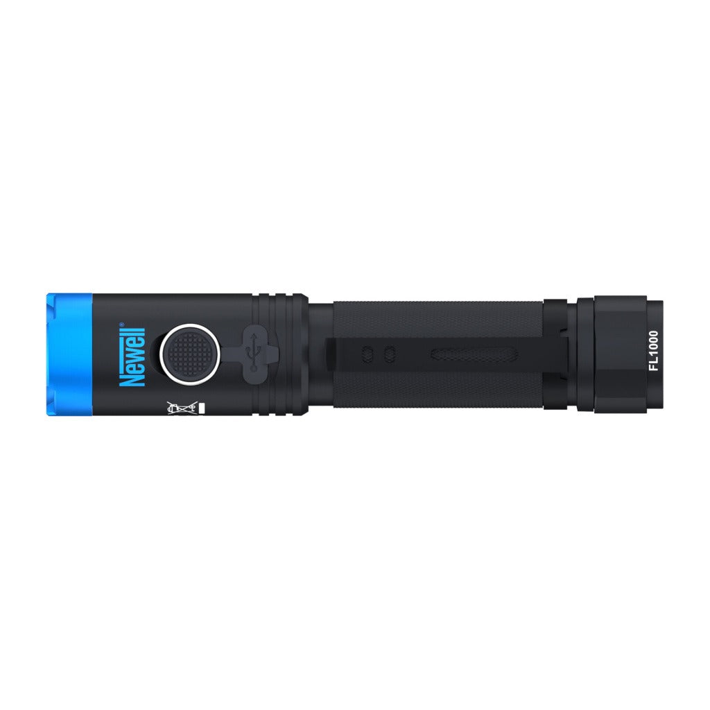 Newell FL1000 USB-C Taschenlampe Tactical - Newell Pro DE