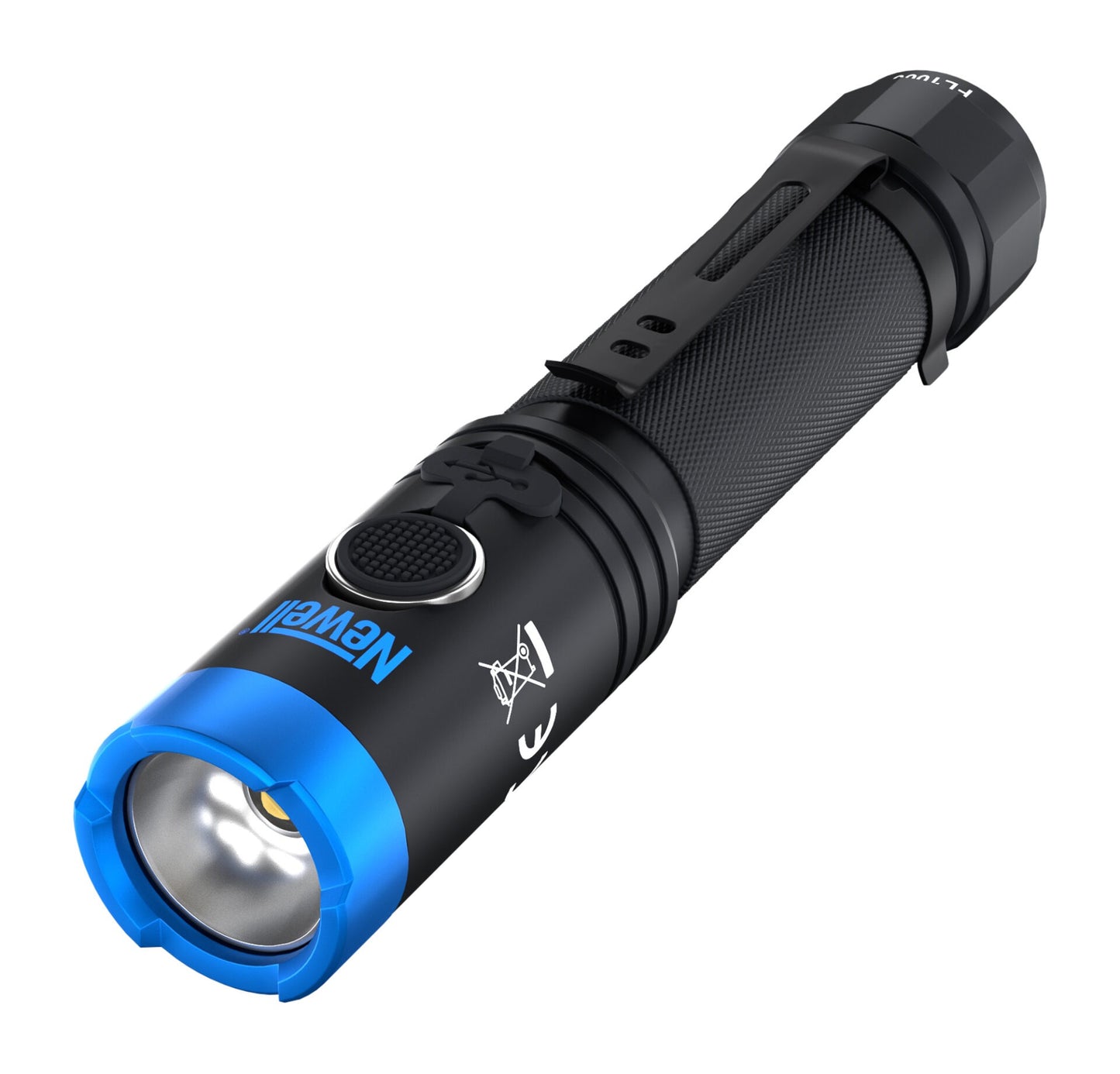Newell FL1000 USB-C Taschenlampe Tactical - Newell Pro DE