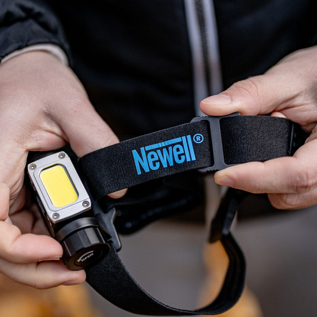 Newell HL1000COB USB-C Stirnlampe Tactical - Newell Pro DE