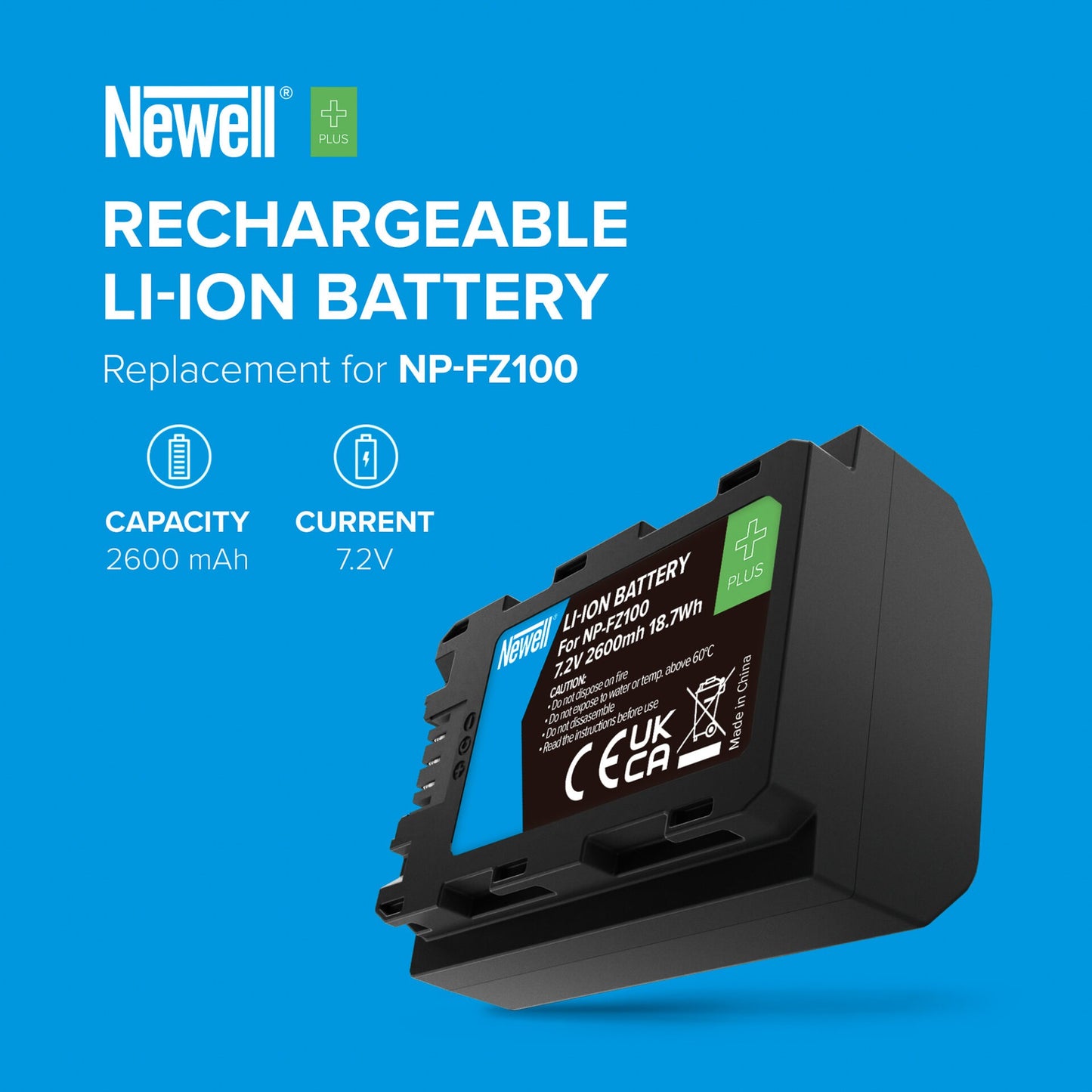 Newell Akku Plus NP-FZ100 für Sony - Newell Pro DE
