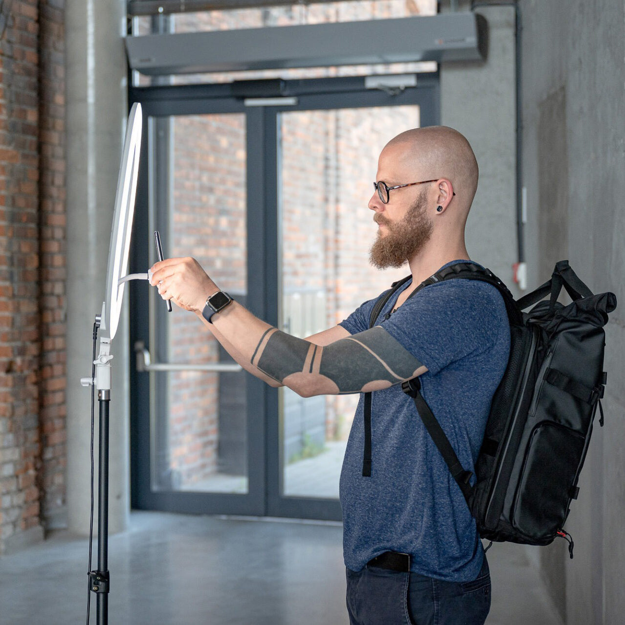 Newell RL-18A LED Ring Light (3200-5500K) Arctic White - Newell Pro DE