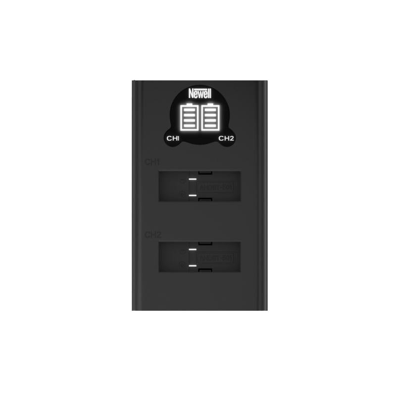 Newell DL-USB-C Zweikanal-Ladegerät für AABAT-001 Akkus - Newell Pro DE