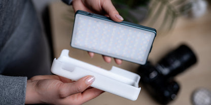 Newell Rangha RGB-W LED Set inkl. Diffusor und Stativ