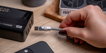 Newell USB-C - USB-C 100 W Kabel, 2 m, Silikon, Grau