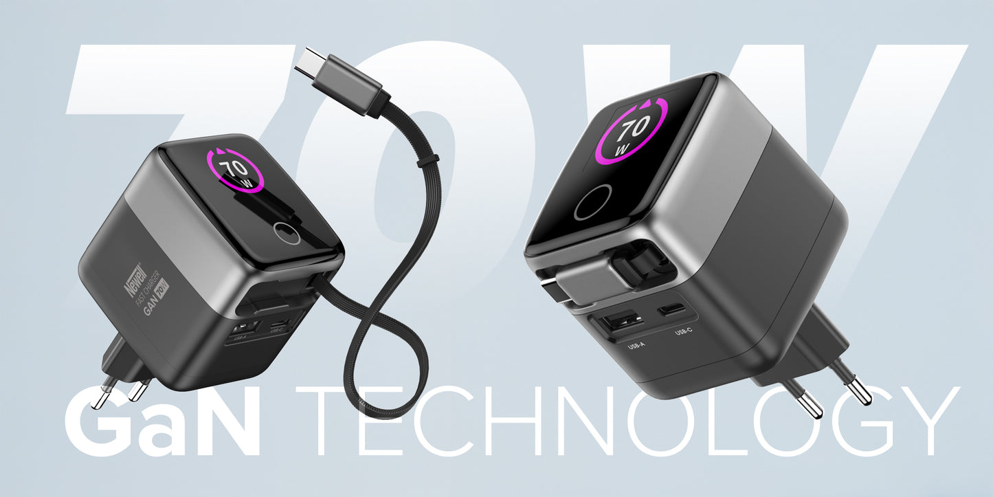 Newell GaN 70 W TFT - EU-Ladegerät