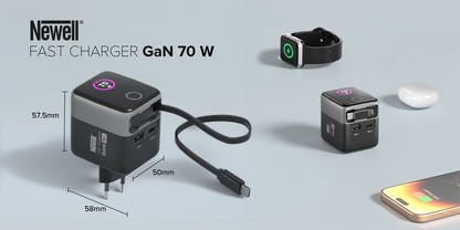 Newell GaN 70 W TFT - EU-Ladegerät