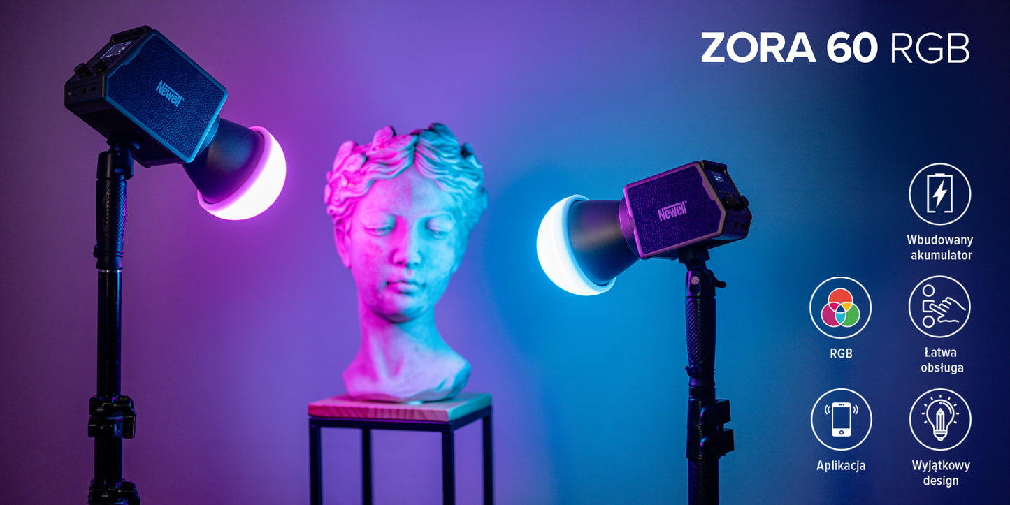 Newell Zora 60 RGB LED Leuchte