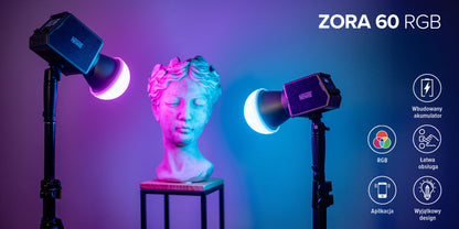 Newell Zora 60 RGB LED Leuchte