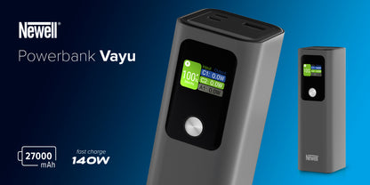 Newell Powerbank Vayu 27000 mAh PD 140 W
