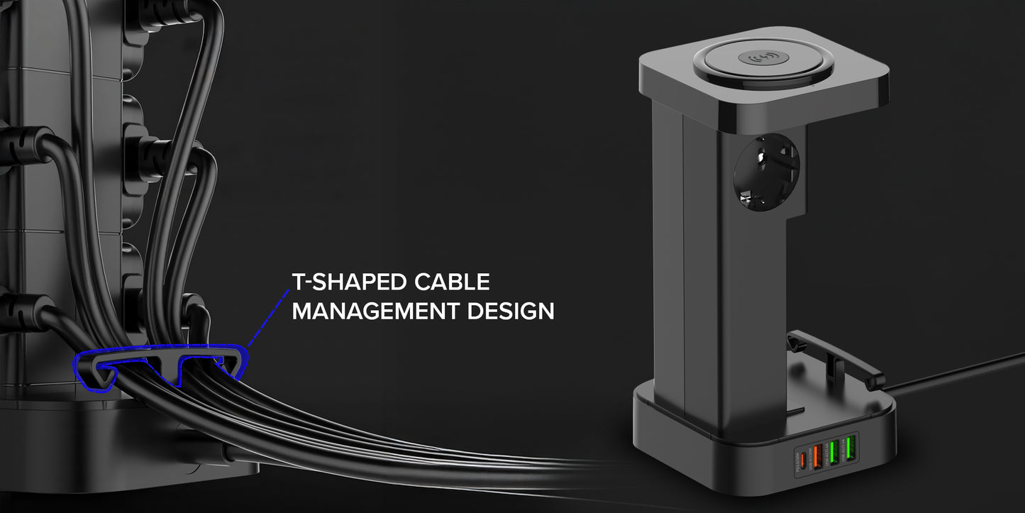 Newell GaN Power Cube 8-in-1 inkl. Induktiver Ladung