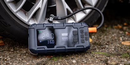 Newell KickAir Jump Starter mit Kompressor und Powerbankfunktion