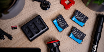 Newell Set 3-Ch SDC-USB-C Ladegerät inkl. 3x BCX-204 Ersatzakkus für DJI Osmo Action