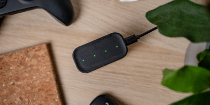 Newell Vier-Kanal-Ladegerät und 4 wiederaufladbare Li-Ionen-AA-Batterien - 2200 mAh