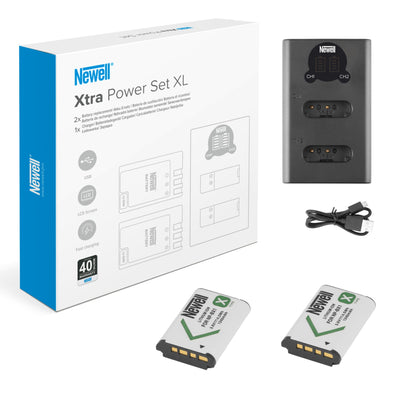 Newell DL-USB-C Zweikanal-Ladeset mit 2 NP-BX1-Akkus für Sony - Newell Pro DE