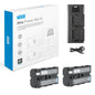 Newell DL-USB-C Zweikanal-Ladeset mit 2 NP-F570-Akkus für Sony - Newell Pro DE