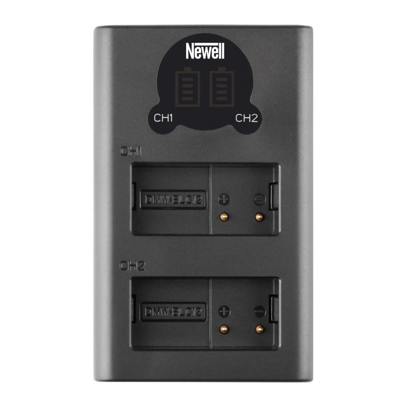 Newell DL-USB-C Zweikanal-Ladegerät für DMW-BLC12 Akkus - Newell Pro DE