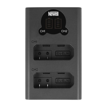 Newell DL-USB-C Zweikanal-Ladegerät für EN-EL14 Akkus - Newell Pro DE