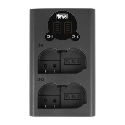 Newell DL-USB-C Zweikanal-Ladegerät für EN-EL15 Akkus - Newell Pro DE