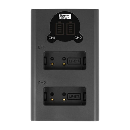Newell DL-USB-C Zweikanal-Ladegerät für LP-E17 Akkus - Newell Pro DE