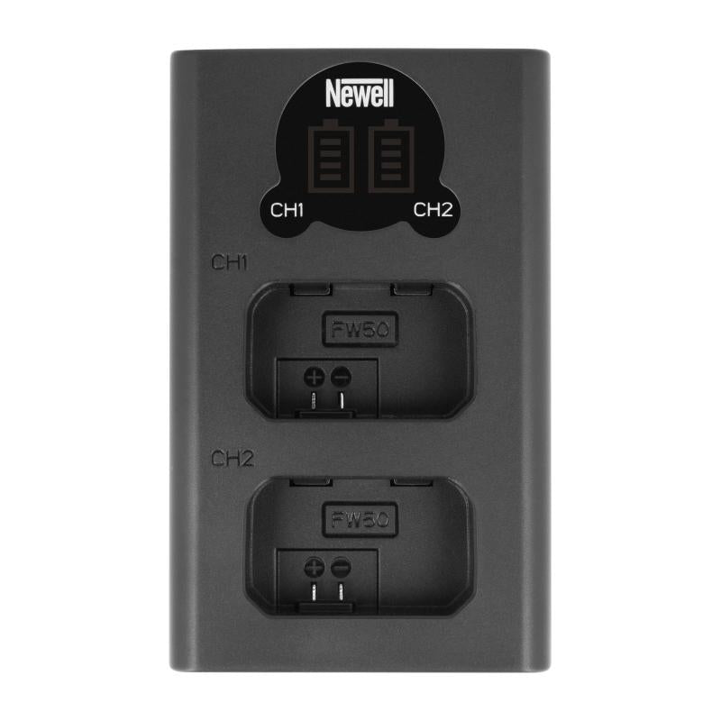 Newell DL-USB-C Zweikanal-Ladegerät für NP-FW50 Akkus - Newell Pro DE
