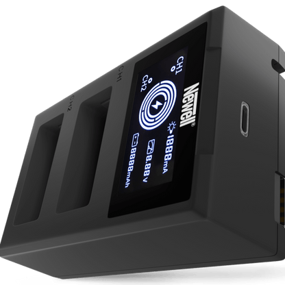 Newell FDL-USB-C Zweikanal-Ladegerät für LP-E17 Akkus - Newell Pro DE