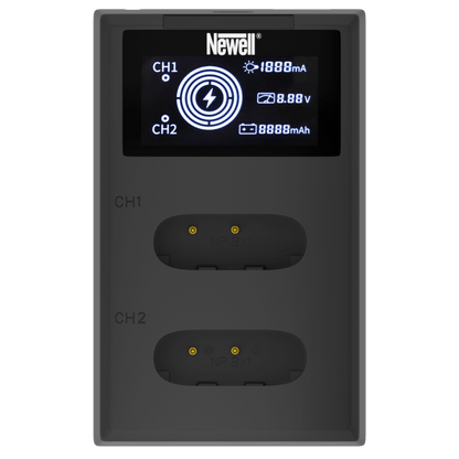 Newell FDL-USB-C Zweikanal-Ladegerät für NP-BX1 Akkus - Newell Pro DE