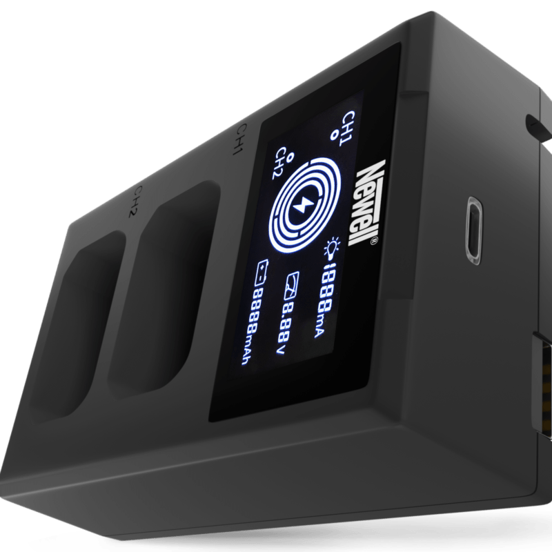 Newell FDL-USB-C Zweikanal-Ladegerät für NP-FW50 Akkus - Newell Pro DE