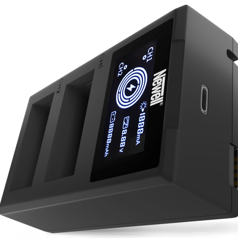 Newell FDL-USB-C Zweikanal-Ladegerät für NP-W126 Akkus - Newell Pro DE