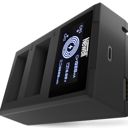Newell FDL-USB-C Zweikanal-Ladegerät für NP-W126 Akkus - Newell Pro DE