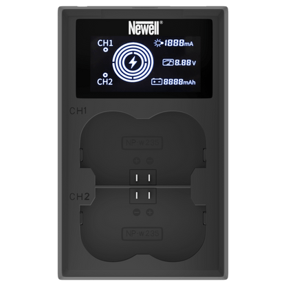 Newell FDL-USB-C Zweikanal-Ladegerät für NP-W235 Akkus - Newell Pro DE
