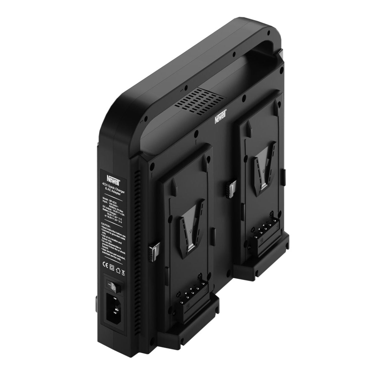 Newell BP-4CH 4-Kanal-Ladegerät für V-Mount Akkus - Newell Pro DE