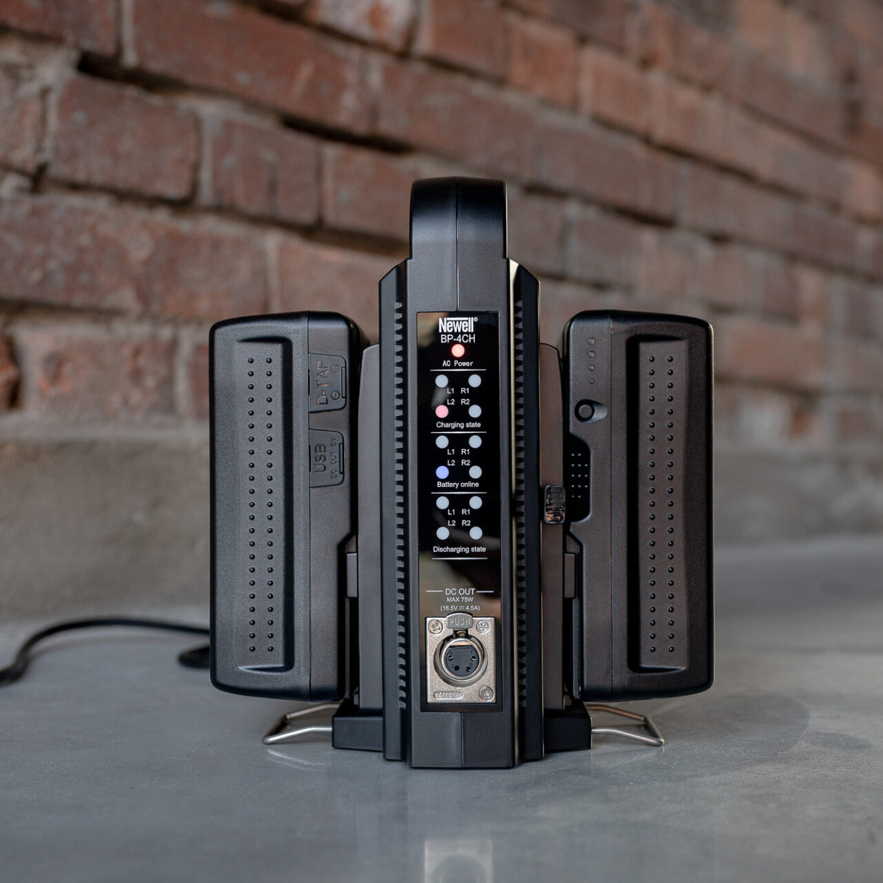 Newell BP-4CH 4-Kanal-Ladegerät für V-Mount Akkus - Newell Pro DE