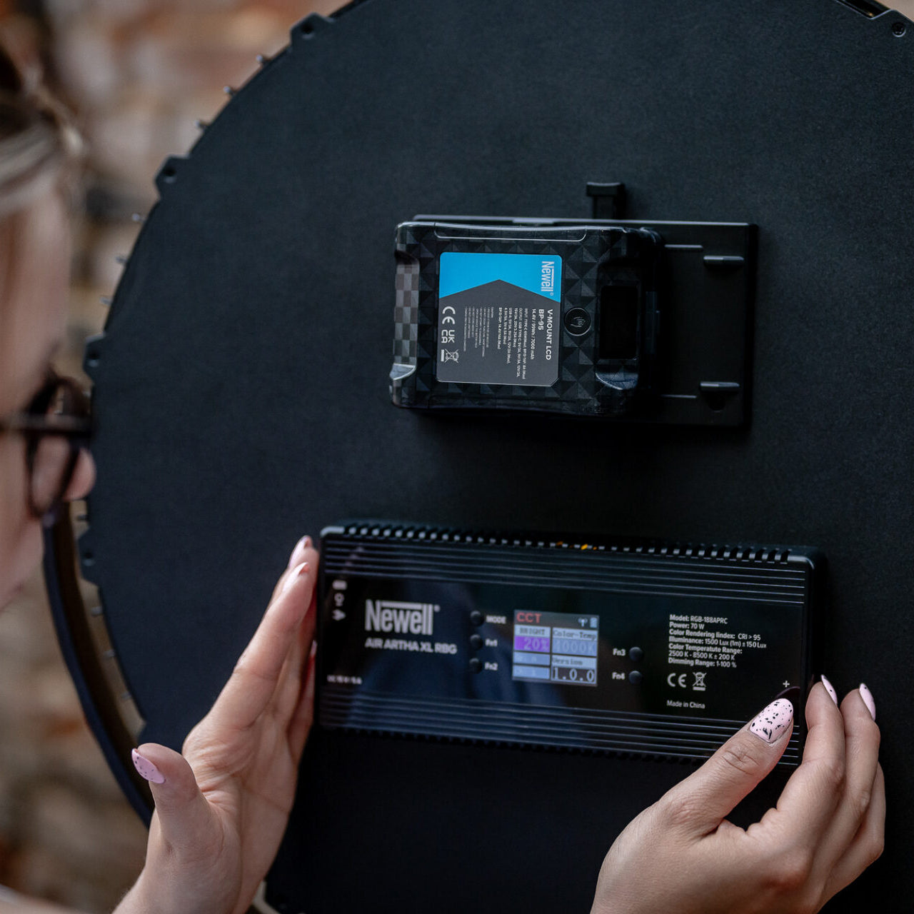 Newell BP-95LCD V-Mount Akku - Newell Pro DE