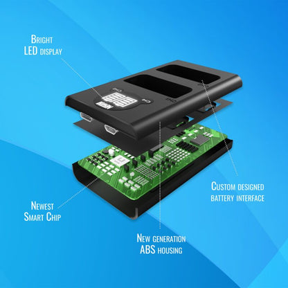 Newell DL-USB-C Zweikanal-Ladegerät für NP-W126 Akkus - Newell Pro DE