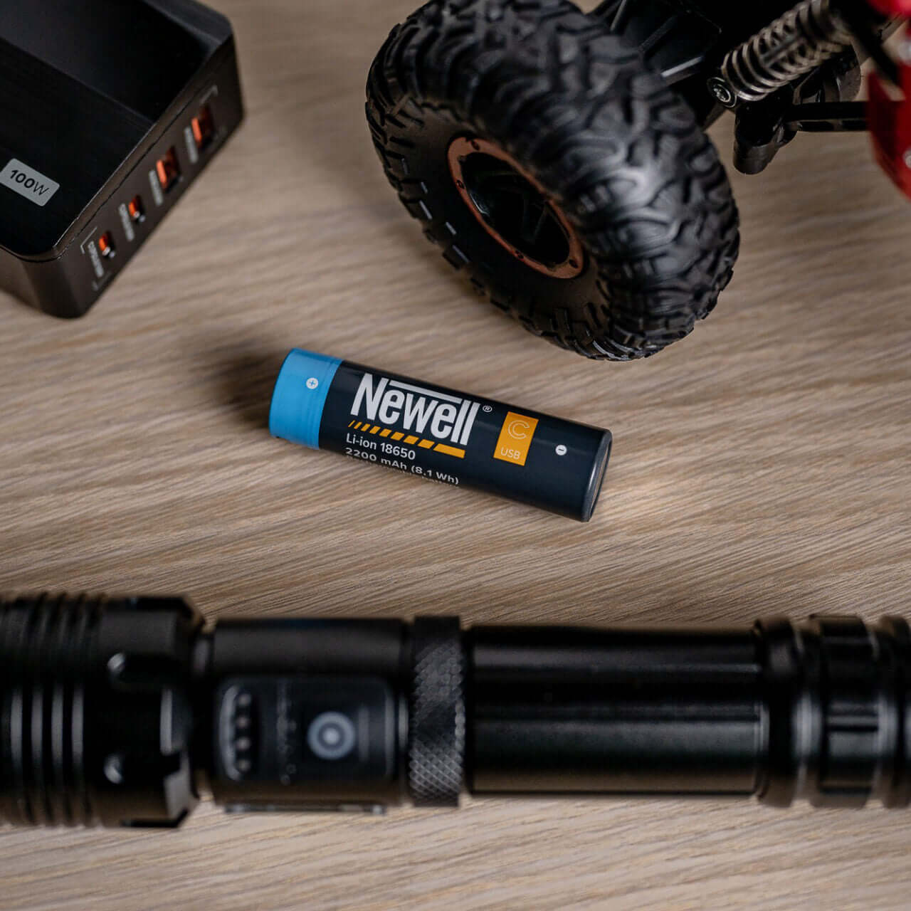 Newell 18650 USB-C 2200 mAh Batterie - Newell Pro DE