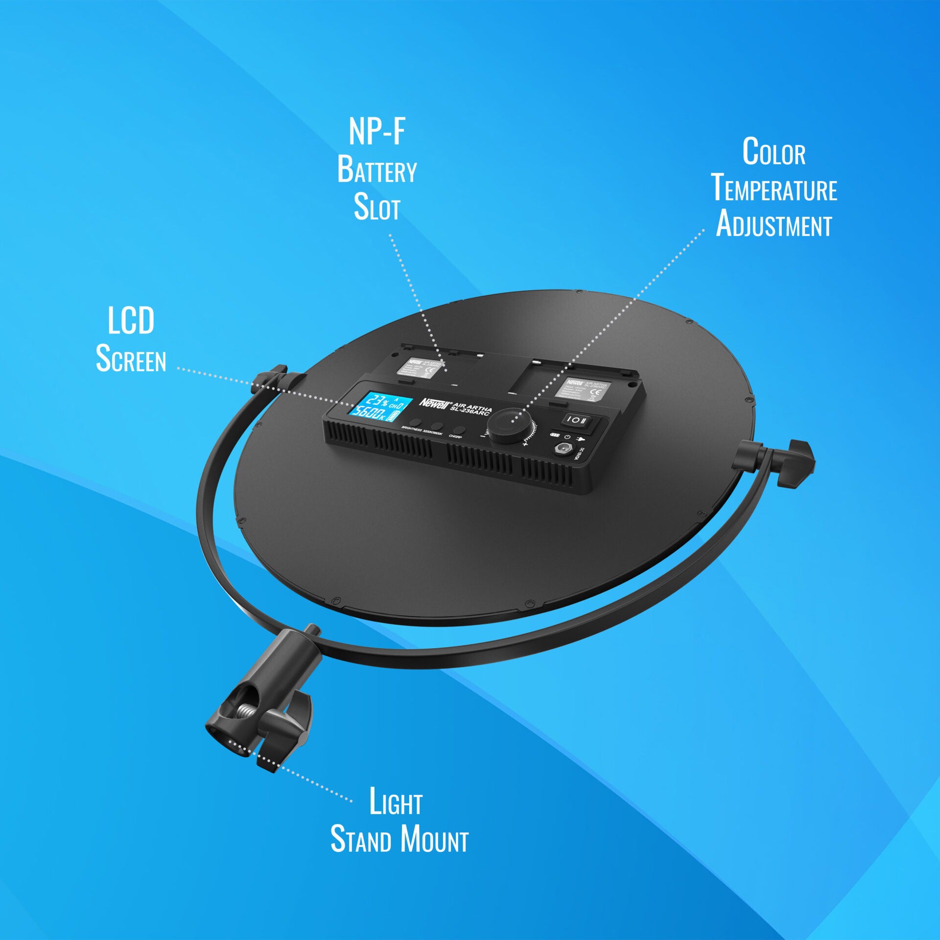 Newell LED Air Artha Leuchte - Newell Pro DE