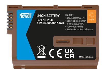 Newell Akku EN-EL15C USB-C für Nikon - Newell Pro DE