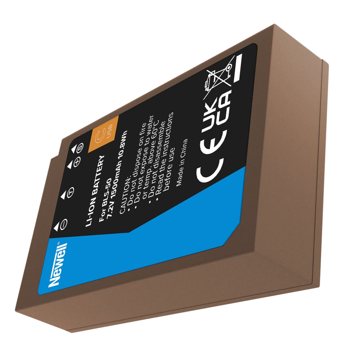 Newell Akku BLS-50 USB-C für Olympus - Newell Pro DE