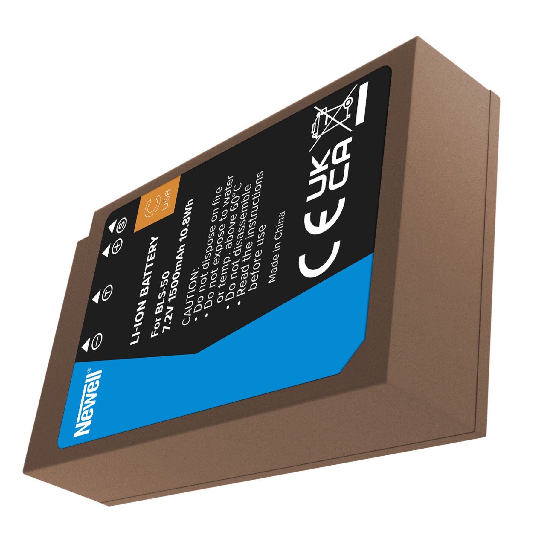 Newell Akku BLS-50 USB-C für Olympus - Newell Pro DE