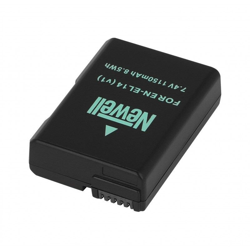 Newell DL-USB-C Zweikanal-Ladeset und zwei EN-EL14-Akkus für Nikon - Newell Pro DE