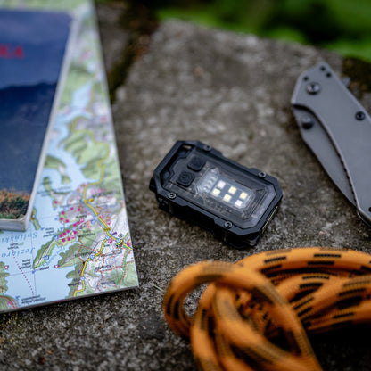 Newell EDC LED-Taschenlampe Nyks Solid - schwarz - Newell Pro DE