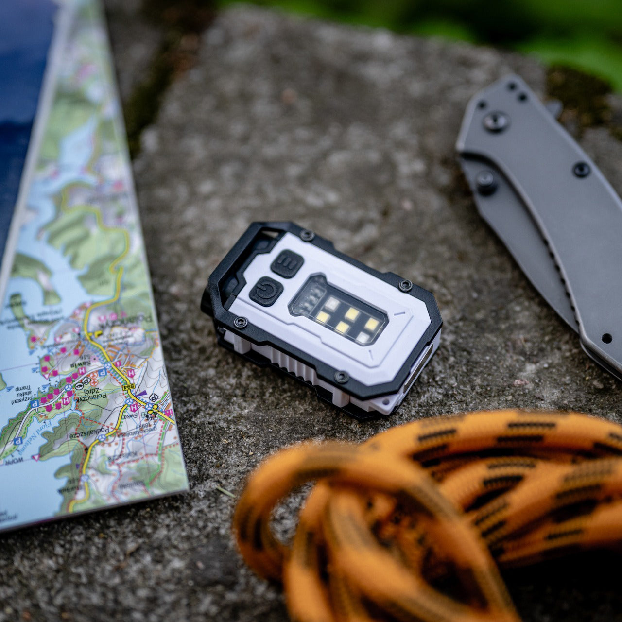 Newell EDC LED-Taschenlampe Nyks Solid - weiss - Newell Pro DE