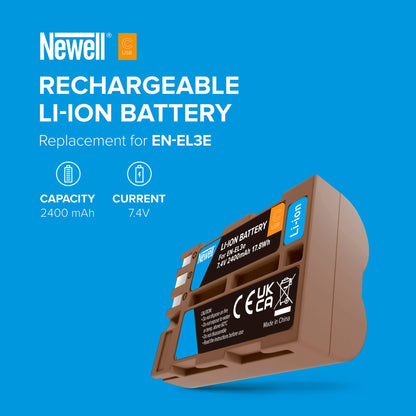 Newell Akku EN-EL3e USB-C für Nikon - Newell Pro DE
