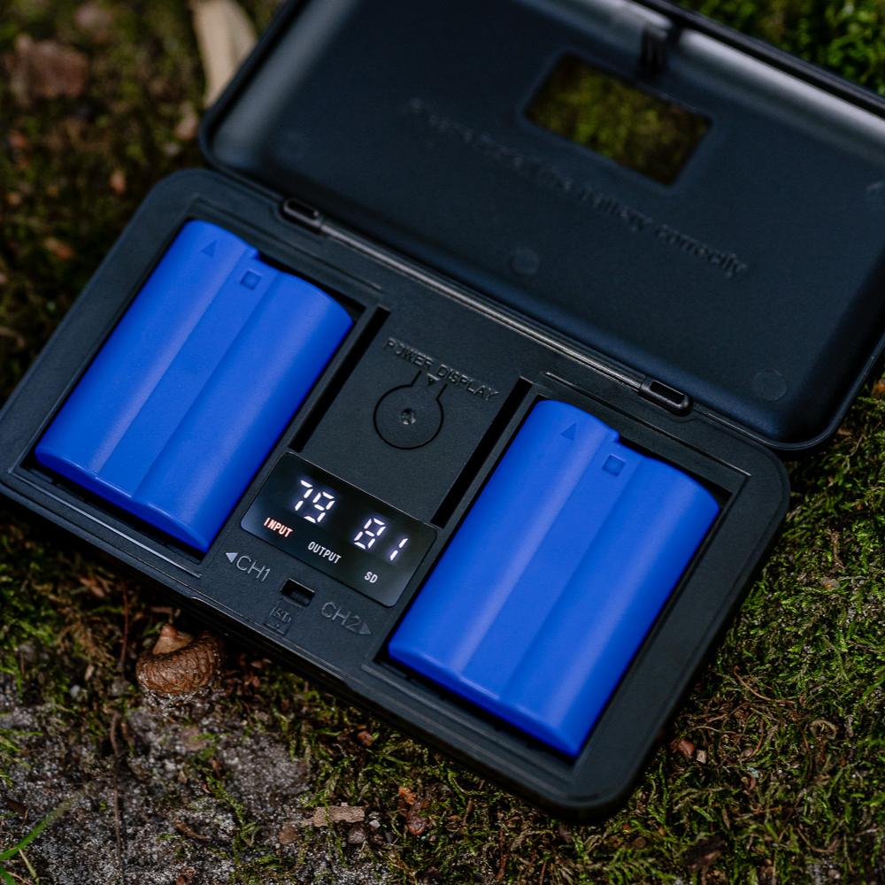 Newell LCD-PB-SD Dual-Channel Ladegeräte für Canon LP-E17 Akkus - Newell Pro DE