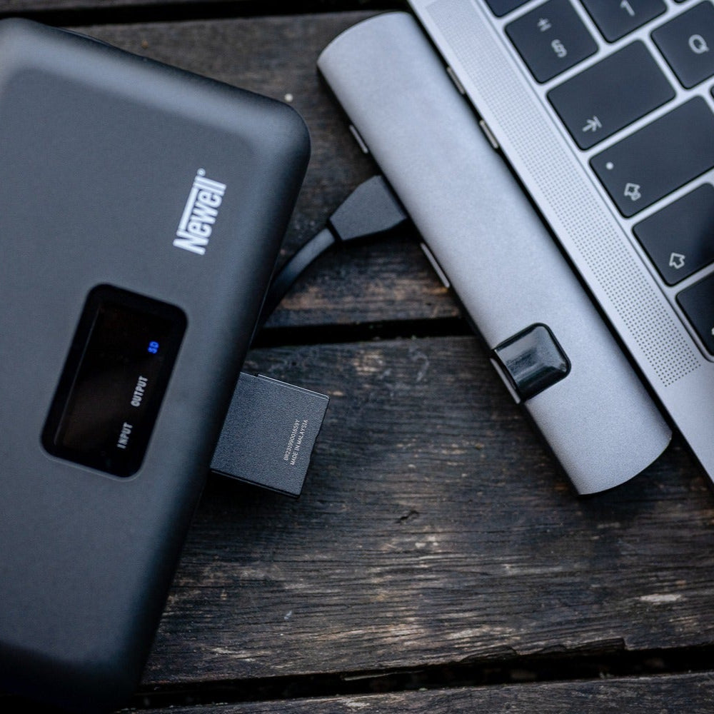 Newell LCD-PB-SD Dual-Channel Ladegeräte für für Nikon EN-EL14 Akkus - Newell Pro DE